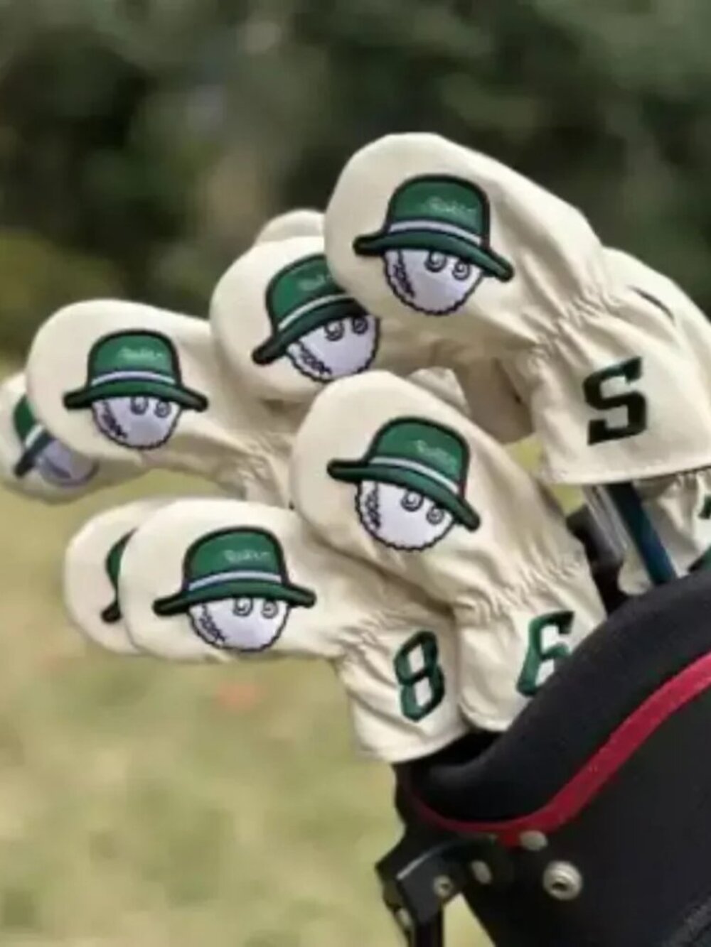 MALBON Golf Club Headcovers Woods Hybrid Putter Head Cover